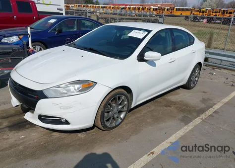 2014 Dodge Dart Sxt from USA, damaged, VIN 1C3CDFBB5ED670084